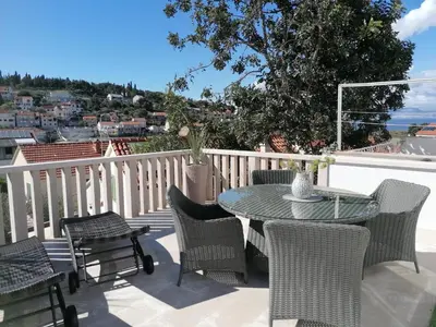 Balkon ili terasa u objektu Apartmán BRAĆKI CVIJET