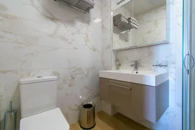 Kupaonica u objektu Baška Voda Naputica 34 (Apartman Nikola)