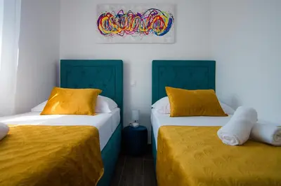 Krevet ili kreveti u jedinici u objektu Holiday Home Moliva