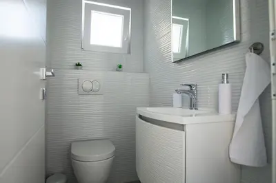 Kupaonica u objektu Holiday Home Moliva