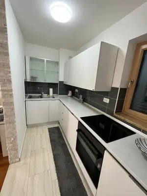 Kuhinja ili čajna kuhinja u objektu Apartman Ambasador