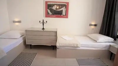 Krevet ili kreveti u jedinici u objektu Apartments & Room Vesna