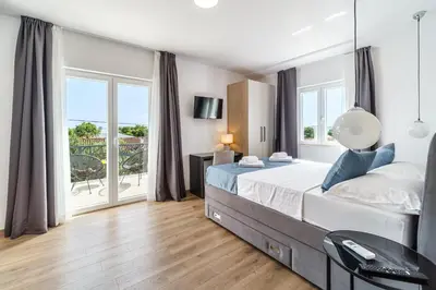 Krevet ili kreveti u jedinici u objektu Villa Renesansa