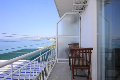 Balkon ili terasa u objektu Apartments by the sea Podstrana, Split - 19987