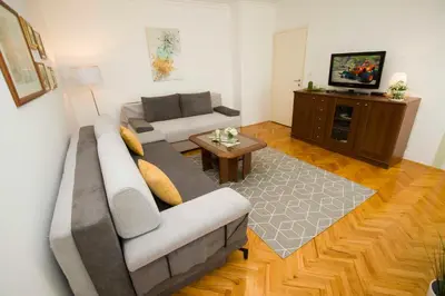 TV i/ili zabavni centar u objektu Apartment Galic