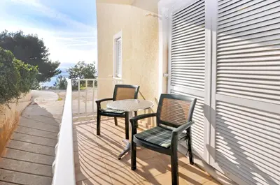 Balkon ili terasa u objektu Apartments Sunspot 1