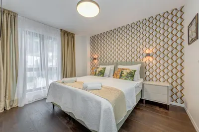 Krevet ili kreveti u jedinici u objektu Luxury villa Blue Sky, private pool, breakfast
