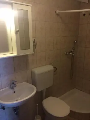 Kupaonica u objektu Seaside Cottage Bor