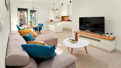 TV i/ili zabavni centar u objektu Villa AdriaStar by Villas Holiday