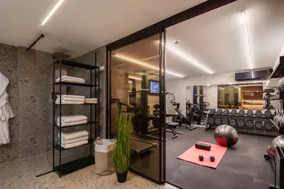 Fitness centar i/ili fitness sadržaji u objektu www VillaGoldenHill com