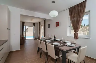 Tlocrt objekta Family friendly house with a swimming pool Skrip, Brac - 20897