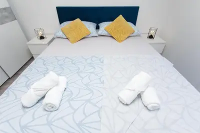 Krevet ili kreveti u jedinici u objektu Apartment Gold