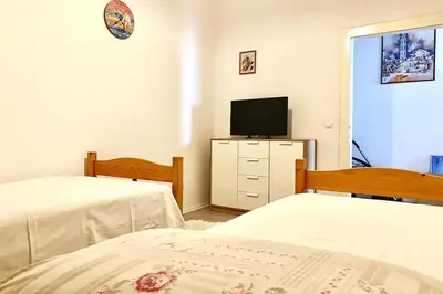 Krevet ili kreveti u jedinici u objektu Apartment by the sea SONJA