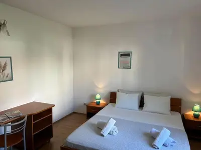 Krevet ili kreveti u jedinici u objektu LA VISTA Apartment Bol 2+2