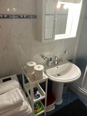 Kupaonica u objektu LA VISTA Apartment Bol 2+2
