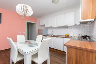 Kuhinja ili čajna kuhinja u objektu Apartments Anita