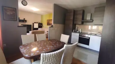 Kuhinja ili čajna kuhinja u objektu Charming apartment in Omiš city centre